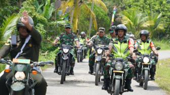 Kunjungi Kampung Pancasila, Pangdam Sriwijaya Ajak Masyarakat Selalu Rukun dan Harmonis